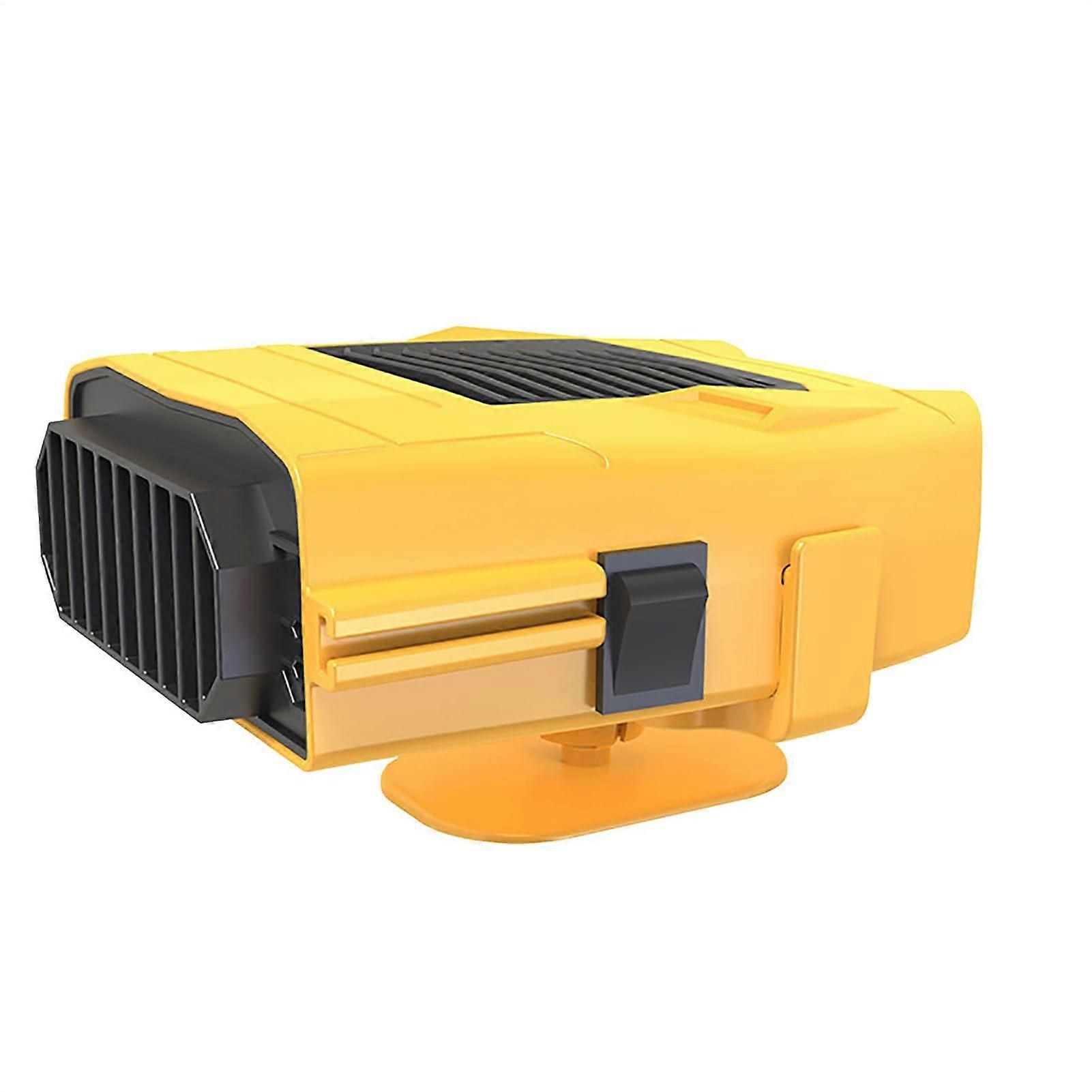 Portable Car Heater 12V Fast Heating Defroster with Dual Airflow Modes for Winter and Summer Use
