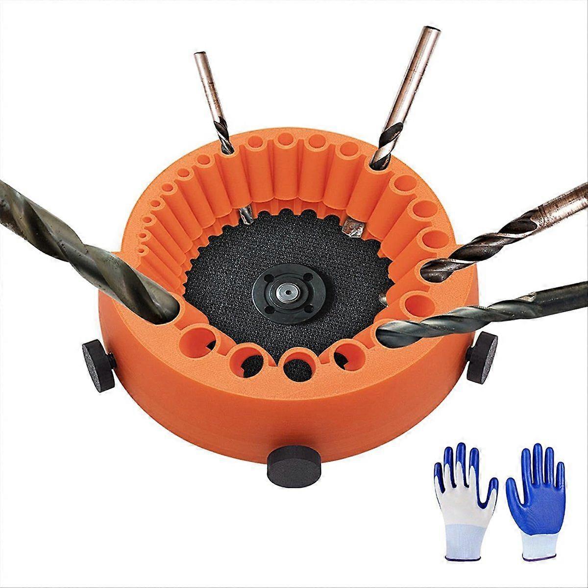 Drill Bit Sharpener, Drill Bit Sharpener for All Bit,1/16 Inch to 1/2 Inch Bits, Powered By 125mm A