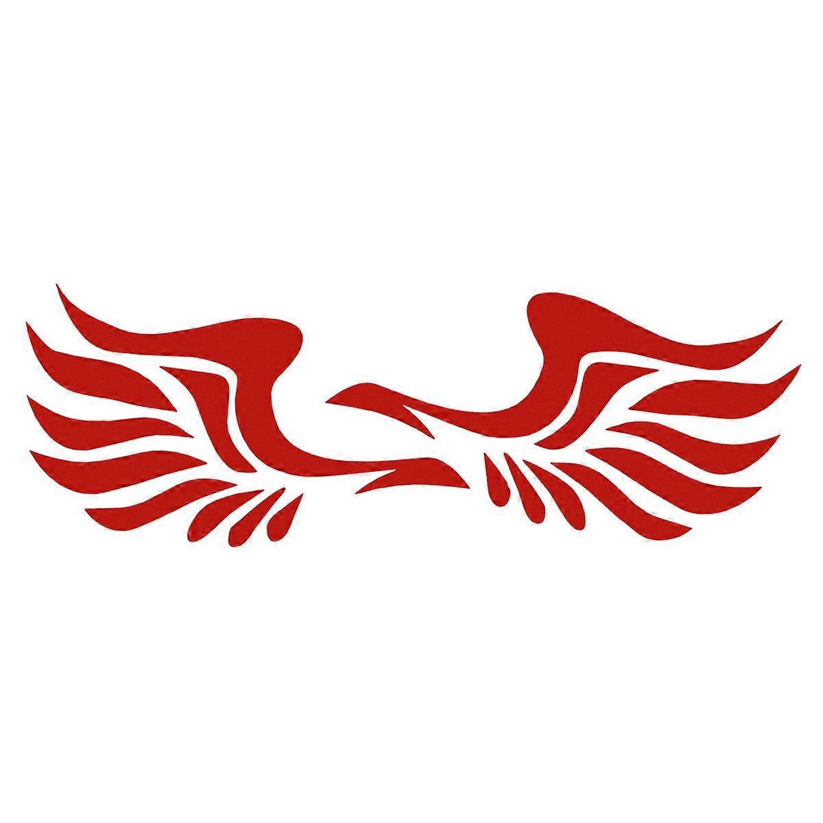 Reflective Car Sticker 1Pair Wing Design Sticker for Car Side Mirror Use