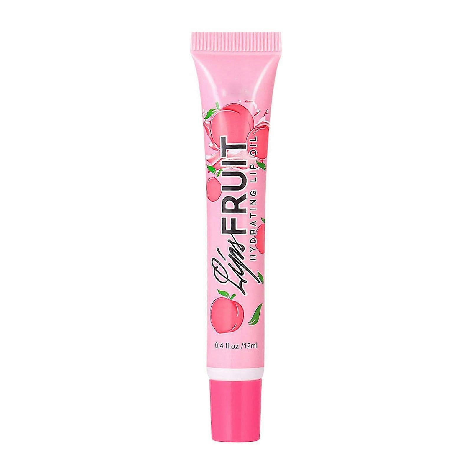 Lip Oil Balm with Deep Hydration and Vanilla Scent, Moisturizing Gloss for Smooth Soft Lips