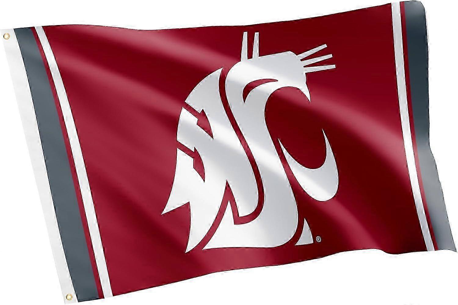 Washington State University Wsu Flag - Cougars Uu 0096