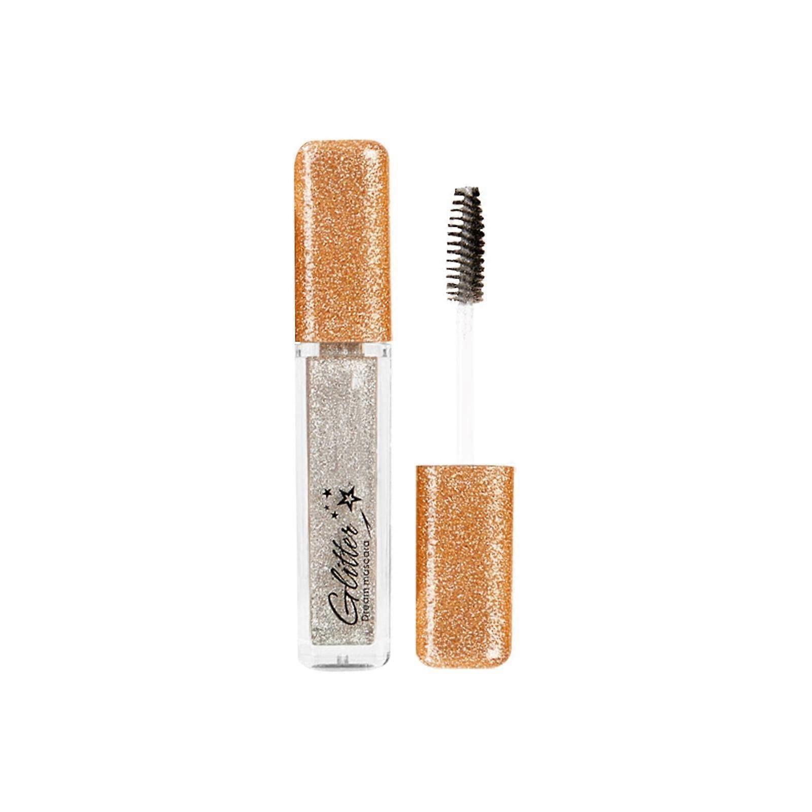 Glitter Mascara Waterproof Diamond Sparkle LongLasting SmudgeResistant for Eyelashes and Eyebrows