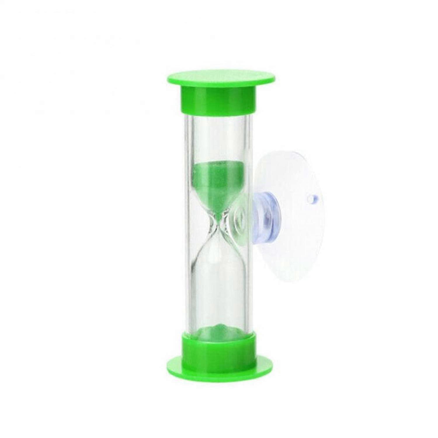 2 Minute Sand Timer for Kids Teeth Brushing with Durable Suction Cup and Clear Sand Display