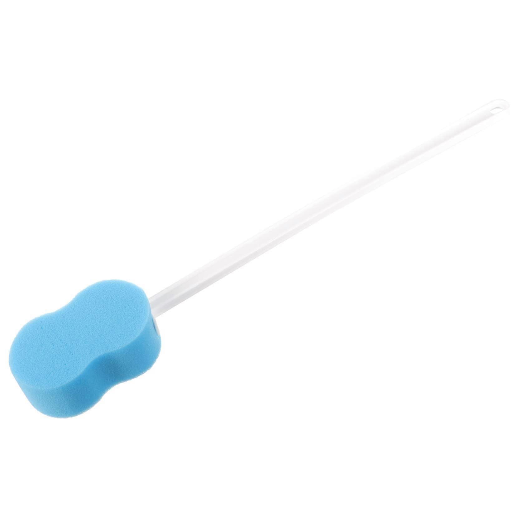 Back Scrubber with Extra Long Flexible Handle and Gentle Large Sponge for Full Back Coverage in Shower