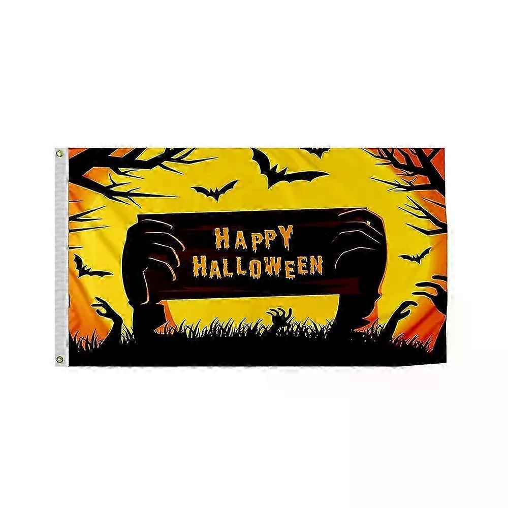 Happy Halloween flagga