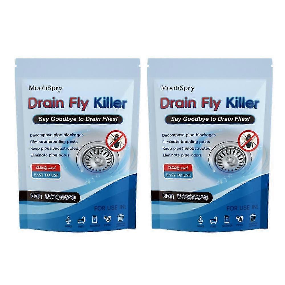 Drain Cleaner and Pipe Cleaning Solution with Sodium Hydroxide, Kills Drain Flies, Removes Odors