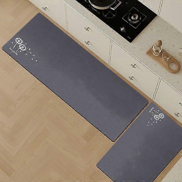 Kitchen Mat 100% TPR Machine Washable Absorbent Kitchen Mat