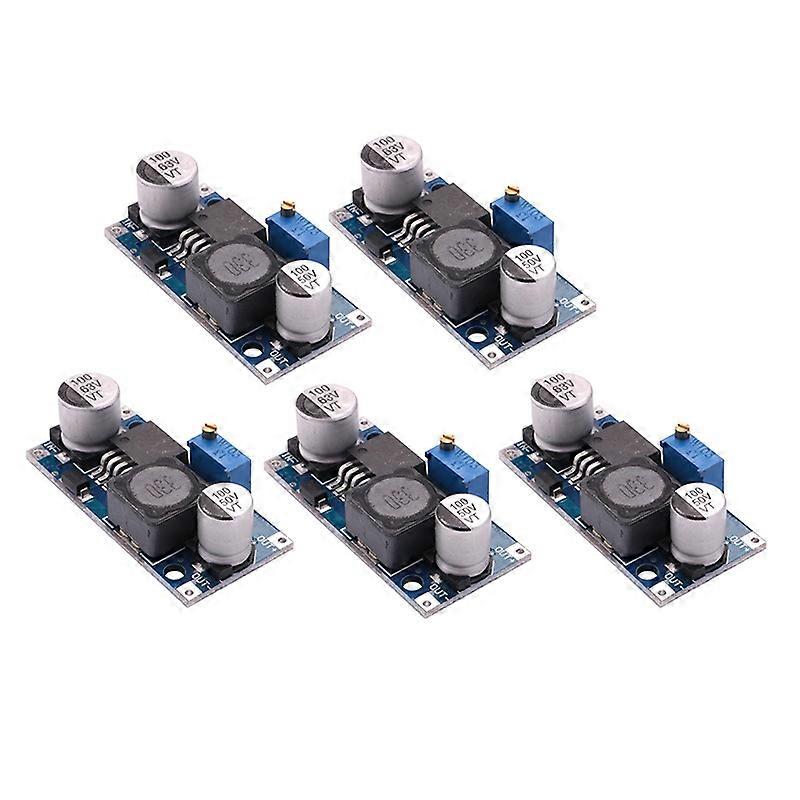 5X 48V Adjustable Step-Down Regulator Module, DC-DC, LM2596HV Input, 4.5-60V Power Module