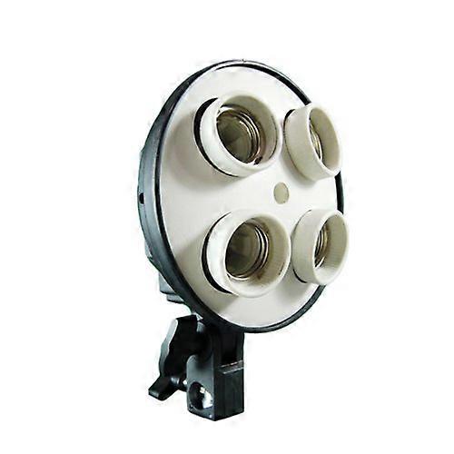 Photography Lighting Kit Quad 4 CFL Studio Light Head with Umbrella Mount and Switch Control