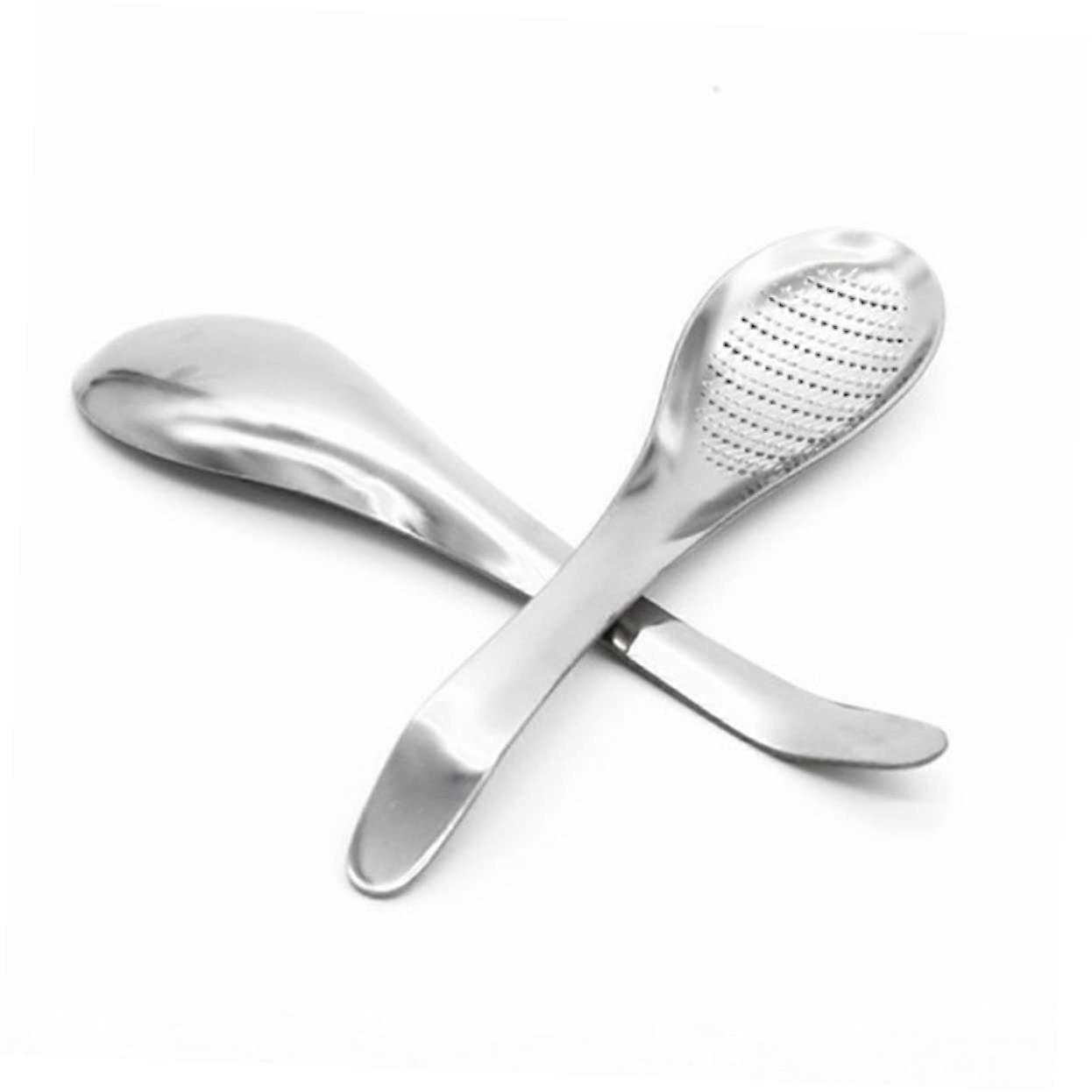 Stainless Steel Garlic Press Crusher with Ergonomic Handle, Razor Sharp Teeth, Dishwasher Safe