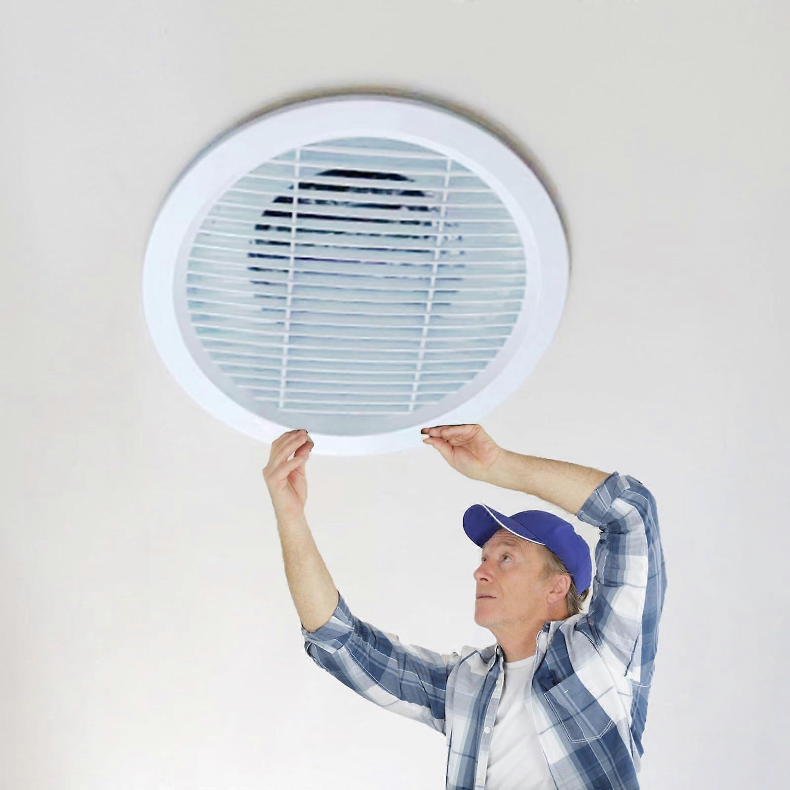 14 Inch Round Ceiling Vent Cover Air Vent Diffuser with Waterproof Coating and Noise Reduction