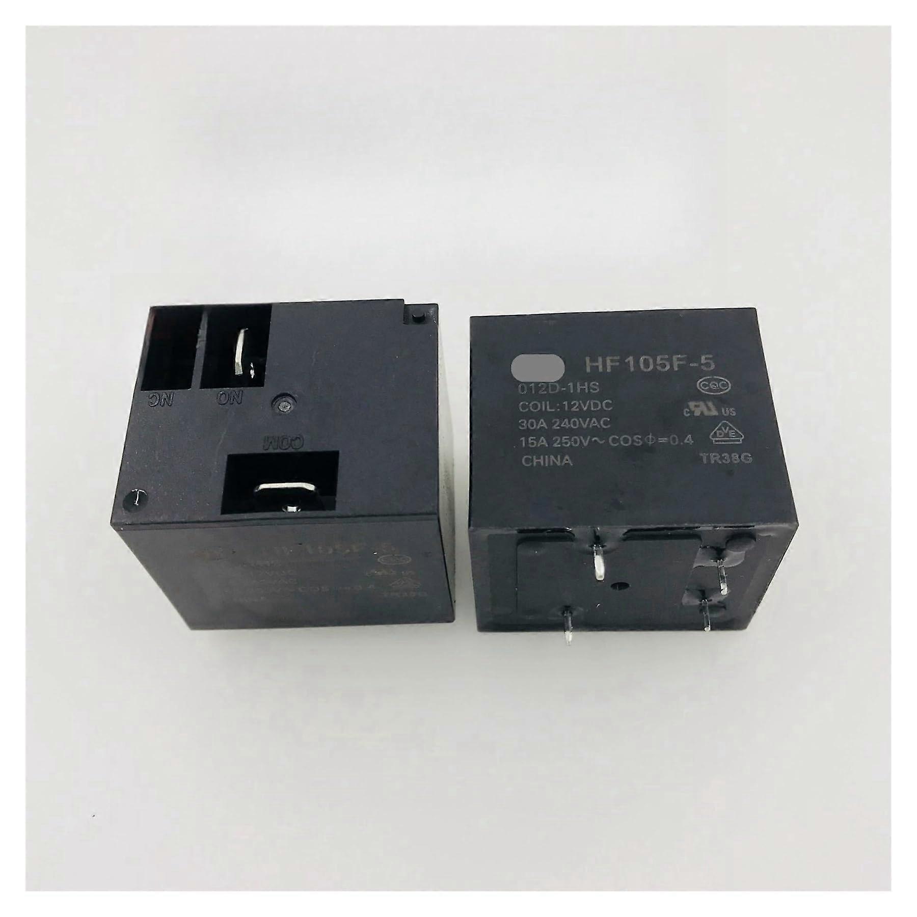 HF105F5012D1HS 12V DC Power Relay 30A 4Pin  Current Capacity Durable SPST