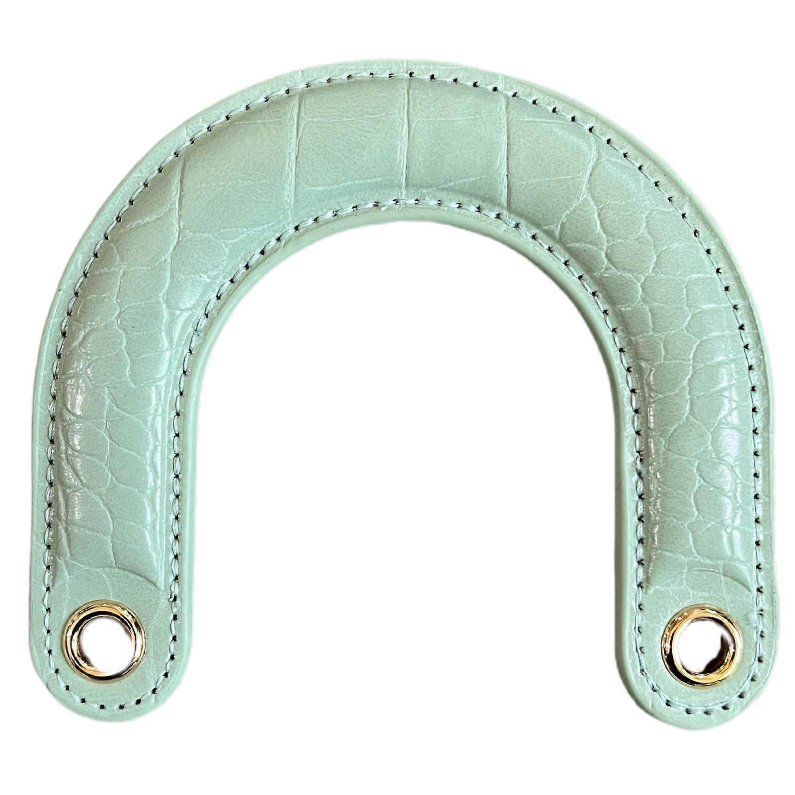 PU Bag Handle Strap with Ergonomic Curved Design for DIY Handbag Making and Replacement Use
