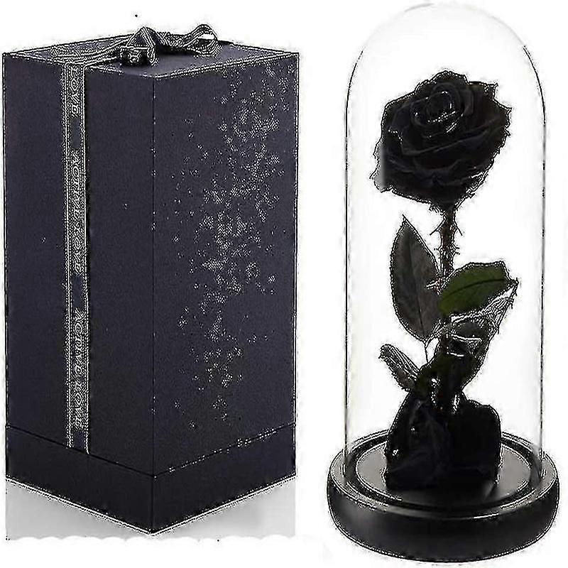 preserved rose in glass dome special gift
