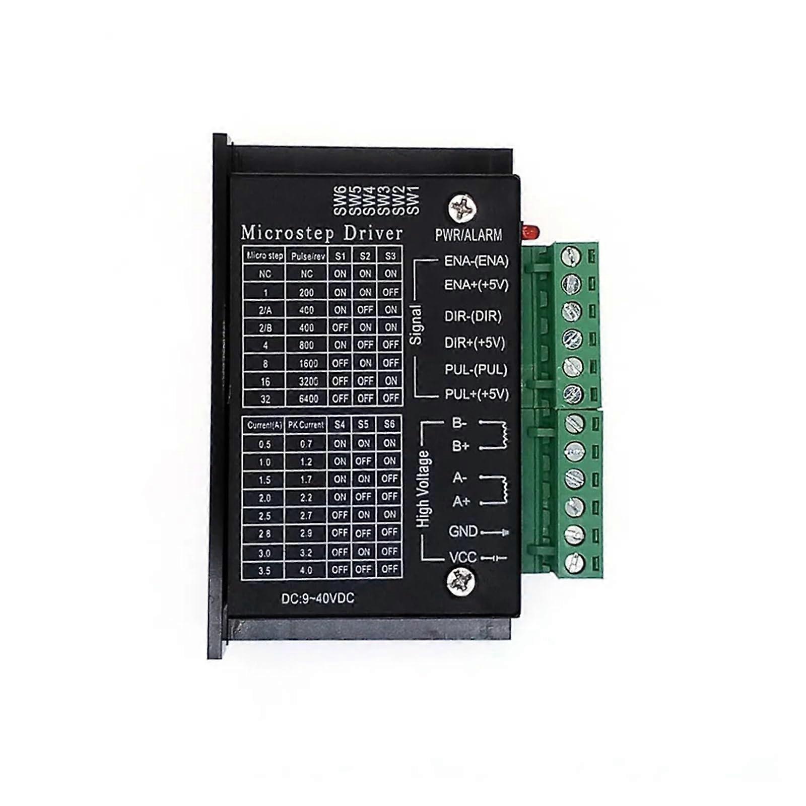 TB6600 Stepper Motor Driver 4.0A 42V CNC Controller for Nema 42/57/86  Torque Precision