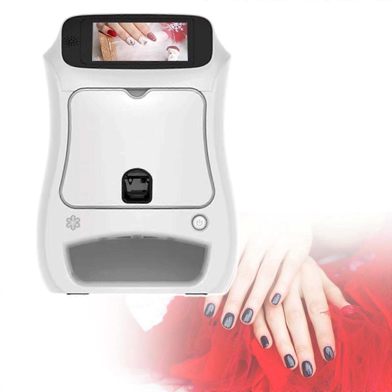 Nail Art Printer with Touchscreen, Fast 10s Printing, Resolution Automatic Nail Designs