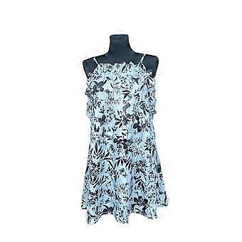 Abito sopra il ginocchio Asos - Stile estivo leggero e traspirante, silhouette aderente - 95% poliestere, blu, taglia 38
