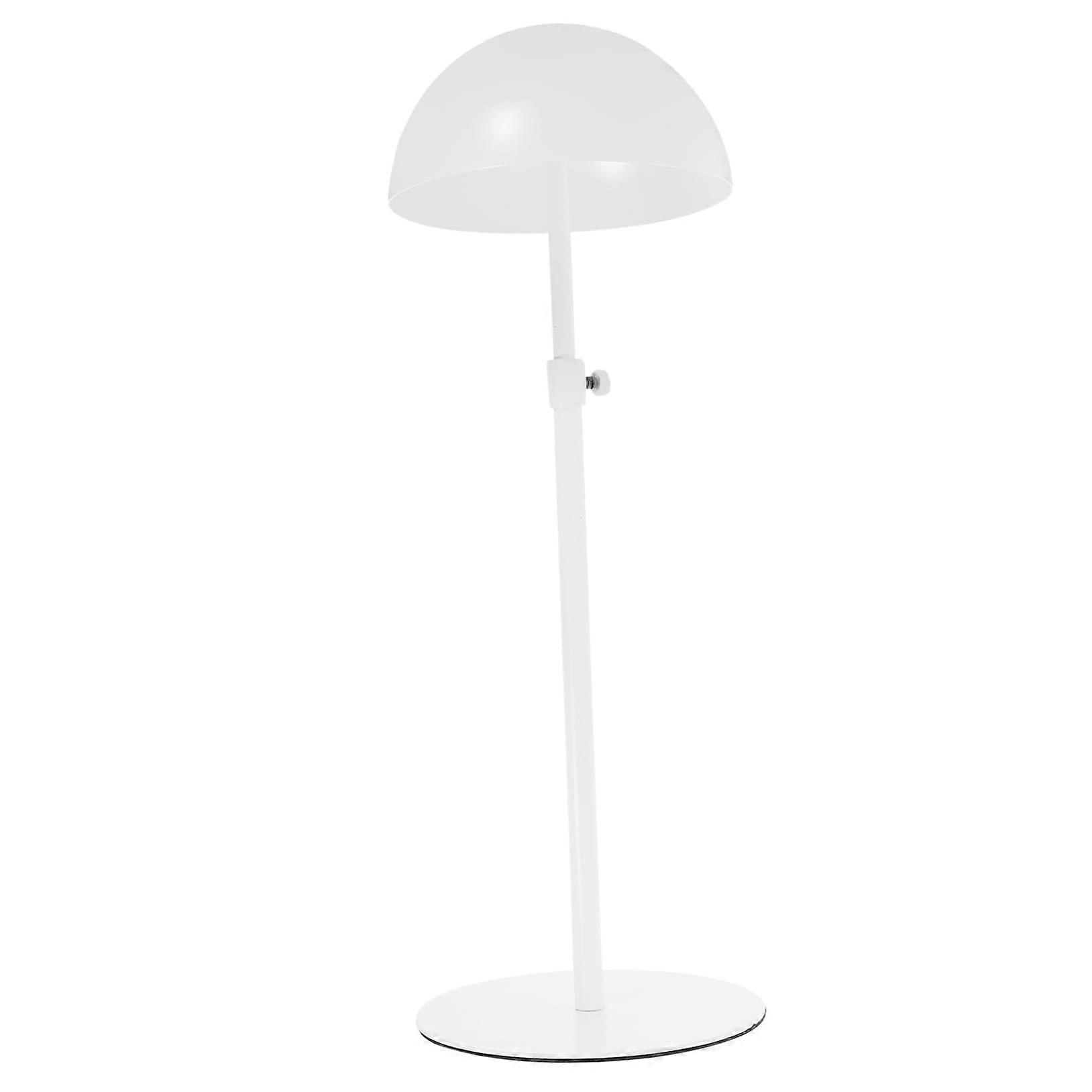 Adjustable Hat Display Stand with Metal Dome Holder for Retail, SpaceSaving Desktop Organizer