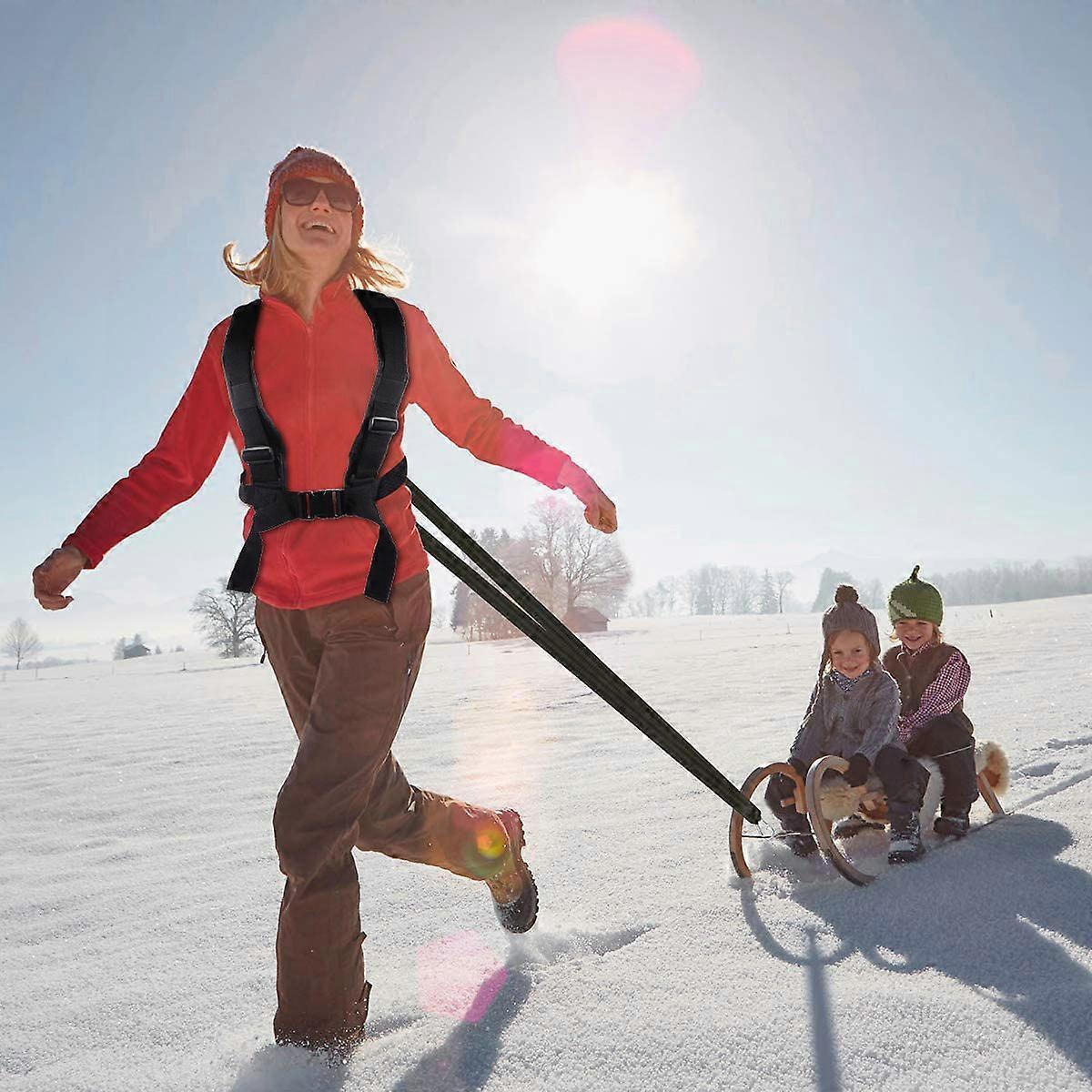 Resistance Sled Pull Belt for Sport Use Multifunctional Load-Bearing Strap