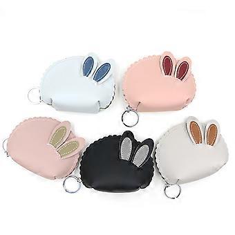Unique Mini Rabbit Design Coin Storage Keychain Work Daily Use 10.50X10.50X4.00CM 1 Pcs