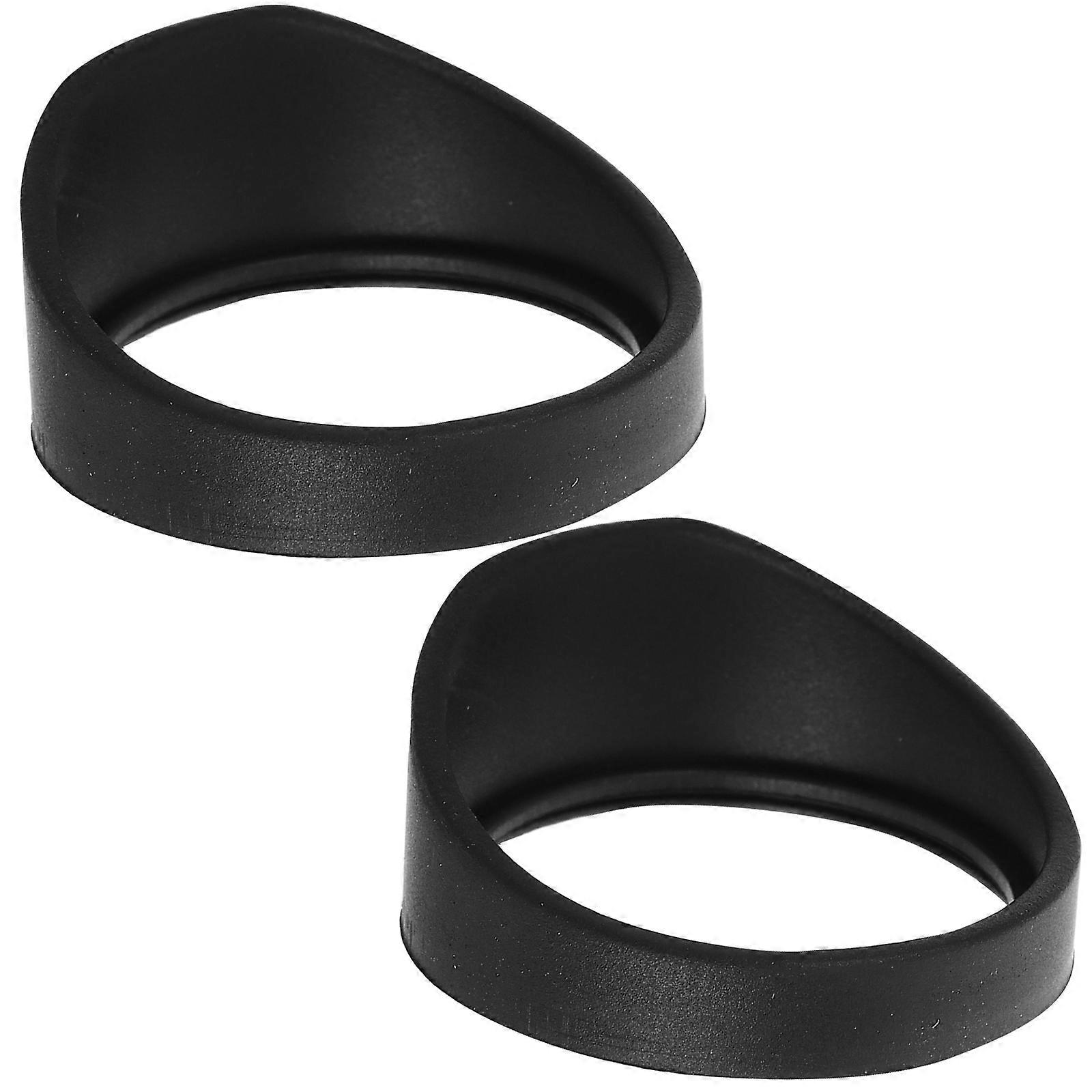 Microscope Eyepiece Guard Protector for Eye Comfort 2Pcs Plastic Sleeve