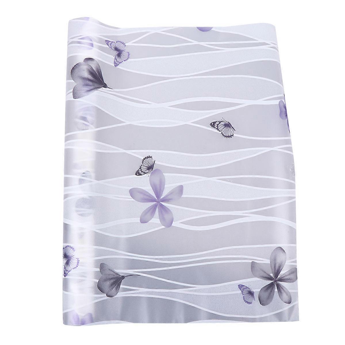 Pvc Window Sticker 1Pcs Rectangular Bathroom Home Decoration Multi Color Adhesive for Scratch Resistant