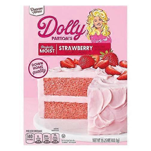 Duncan Hines Dolly Partons jordbærkakeblanding