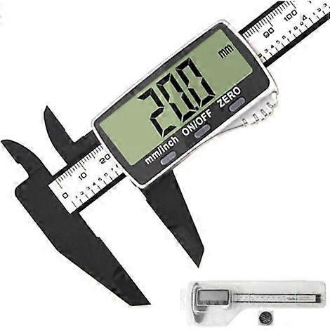 150mm digital caliper, electronic cursor caliper precision digital tool micrometer with large LCD screen