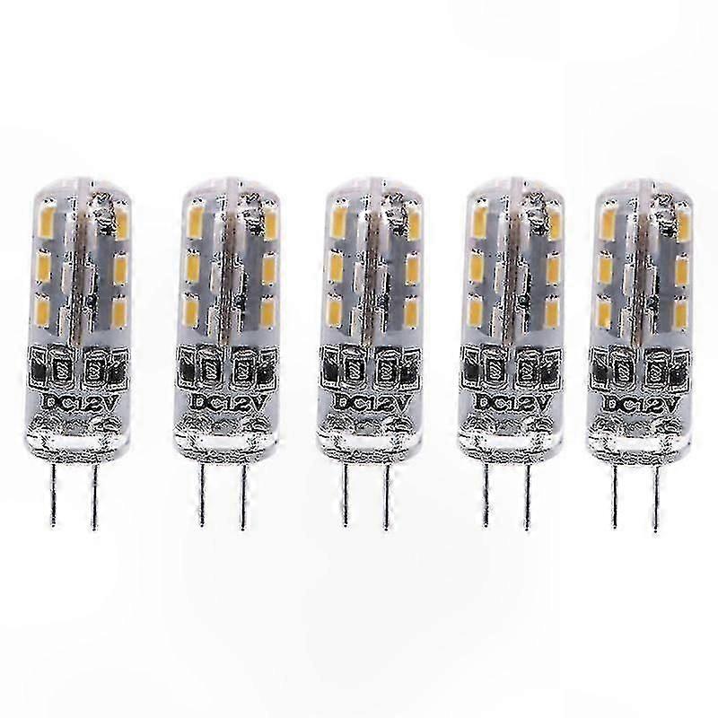5 Pack G4 LED Bulbs 12 Volt