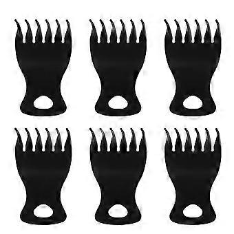 Peignes pour hommes, peignes à dents larges pour le coiffage à domicile, lot de 6.