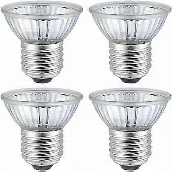 Konvolut von 4 Wärmelampenampullen E27 75 W für Reptilien, UVA/UVB, variable Intensität
