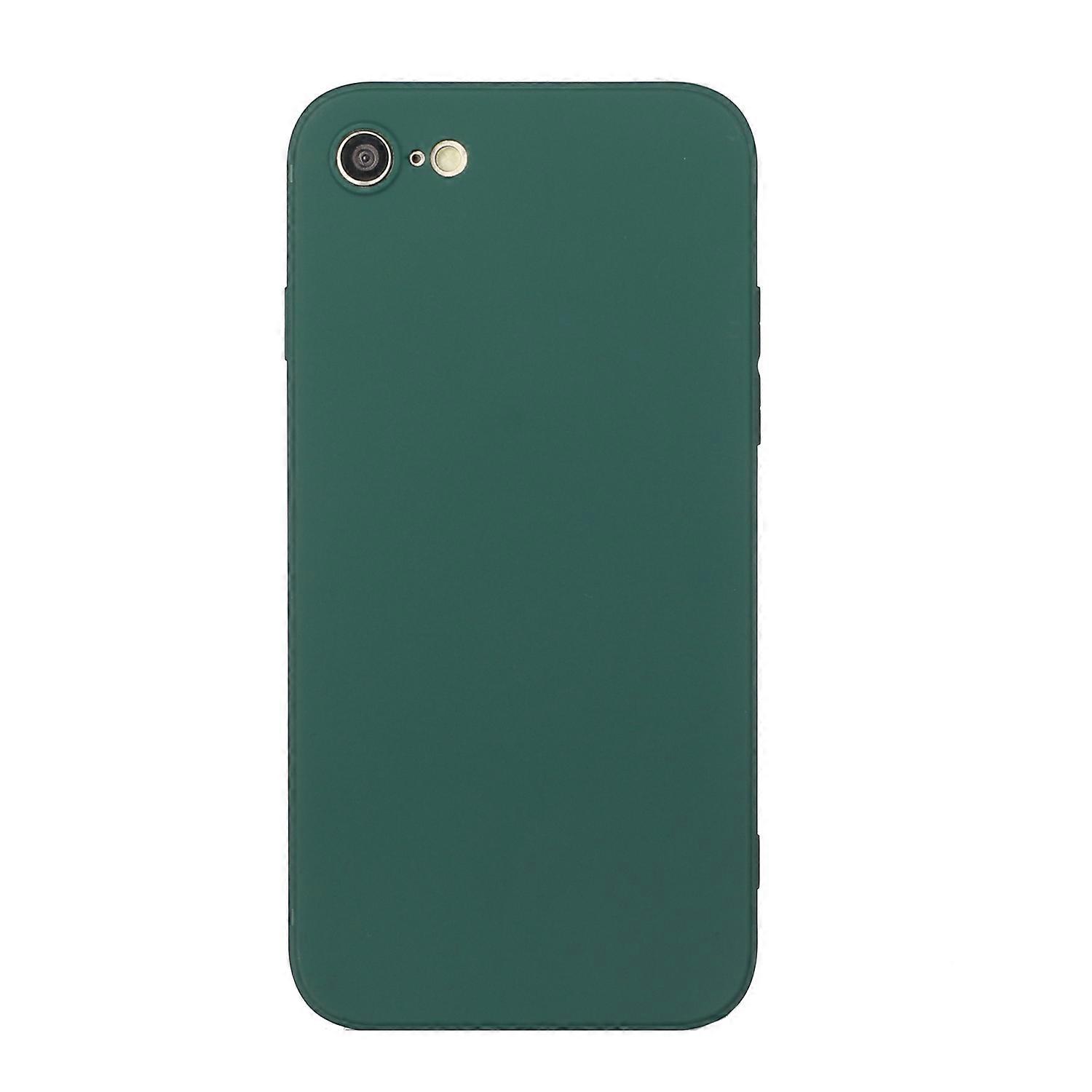 Straight Edge Solid Color TPU Shockproof Case For iPhone 6