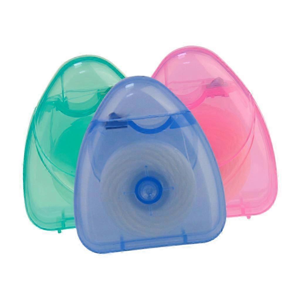 Teeth Floss Pick Ultra Thin Triangle Cleaner for Teeth Cleaning 3Pcs
