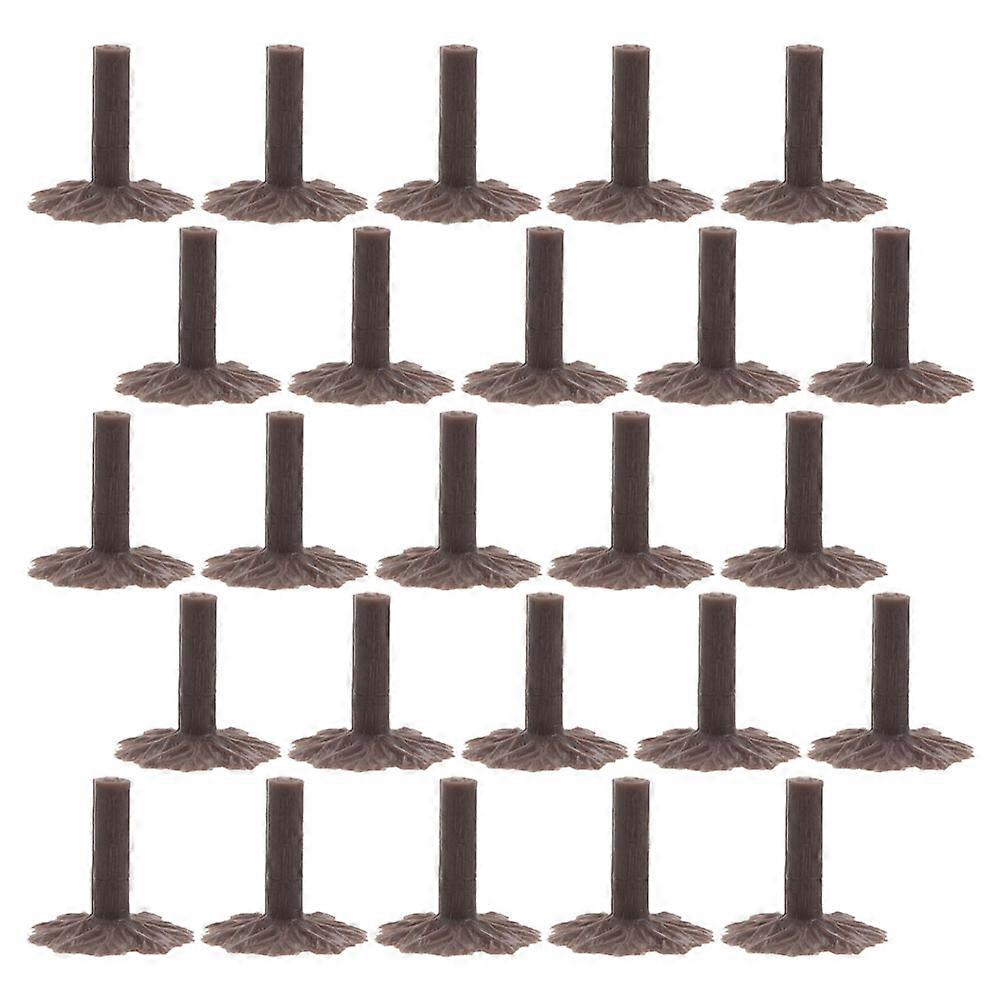 200Pcs Plastic Model Tree Feet Base for Miniature Landscape Crafting
