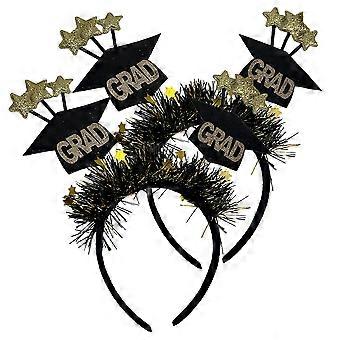 Graduation Headband Star Headband for Graduation Party 2Pcs Hair Hoop