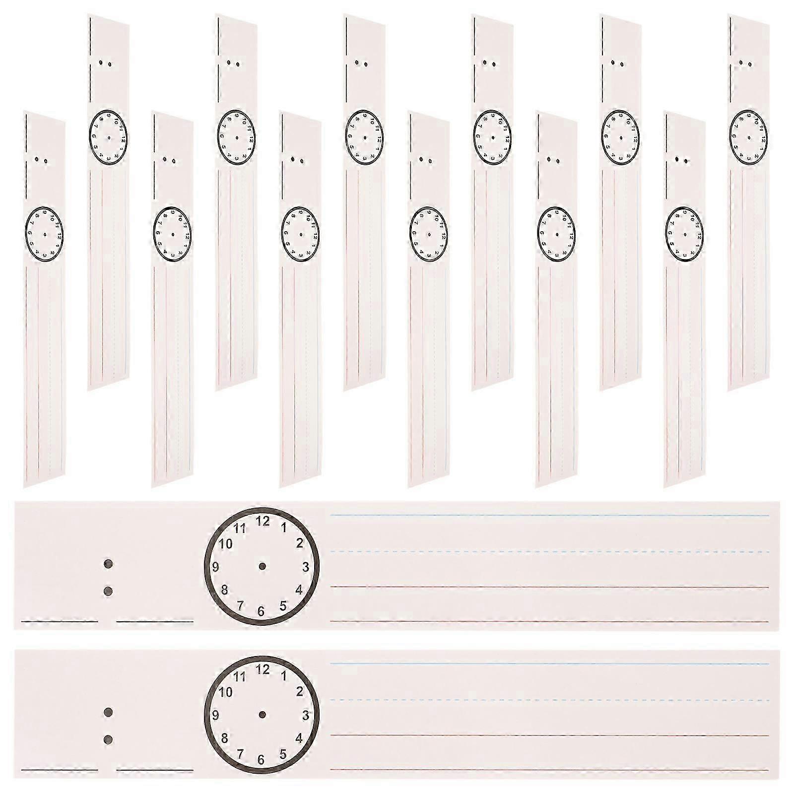 Sentence Strips Learning Sheets for Kids, Paper Material, 18 Sheets