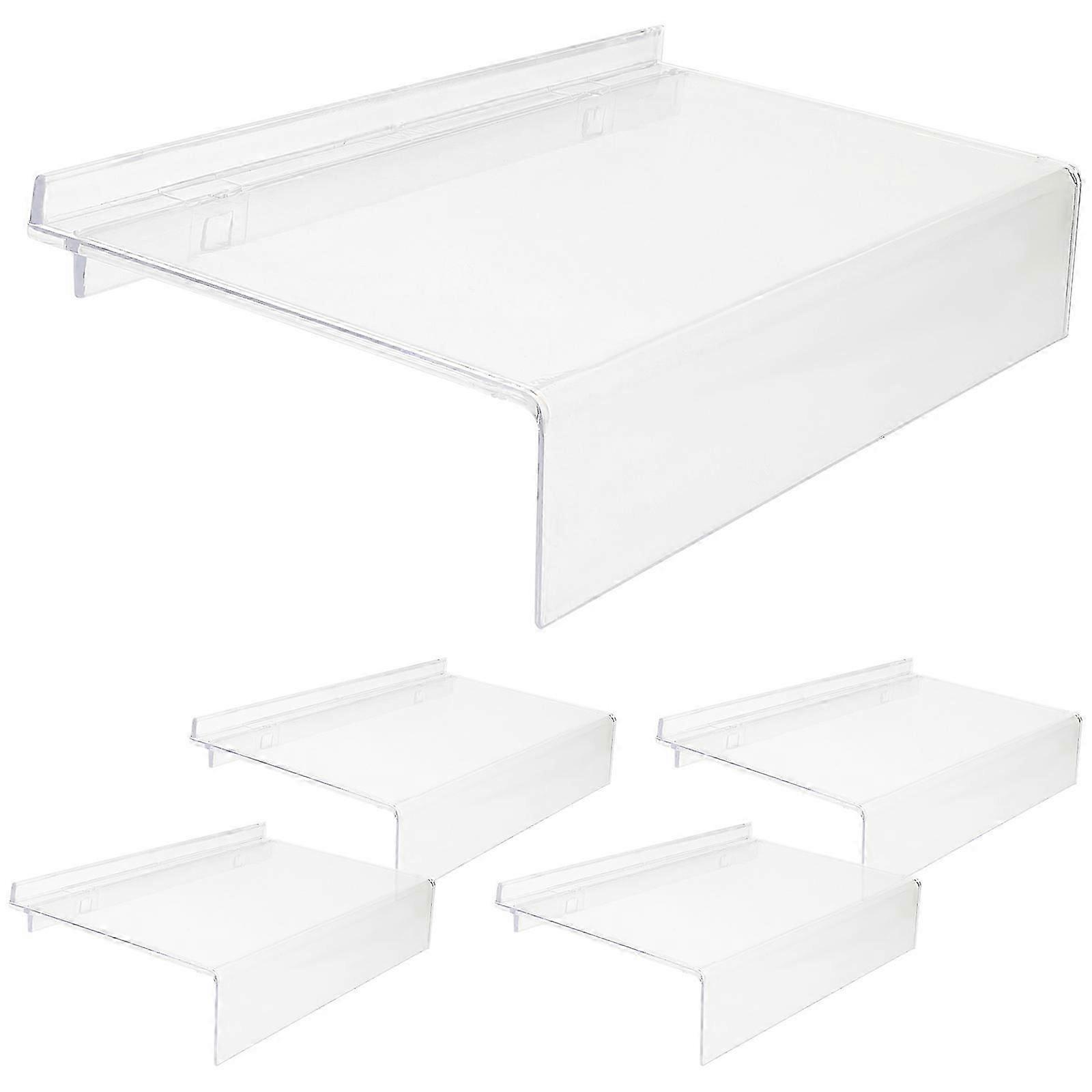 Shoe Display Stand Durable Plastic Sneaker Holder for 5Pcs