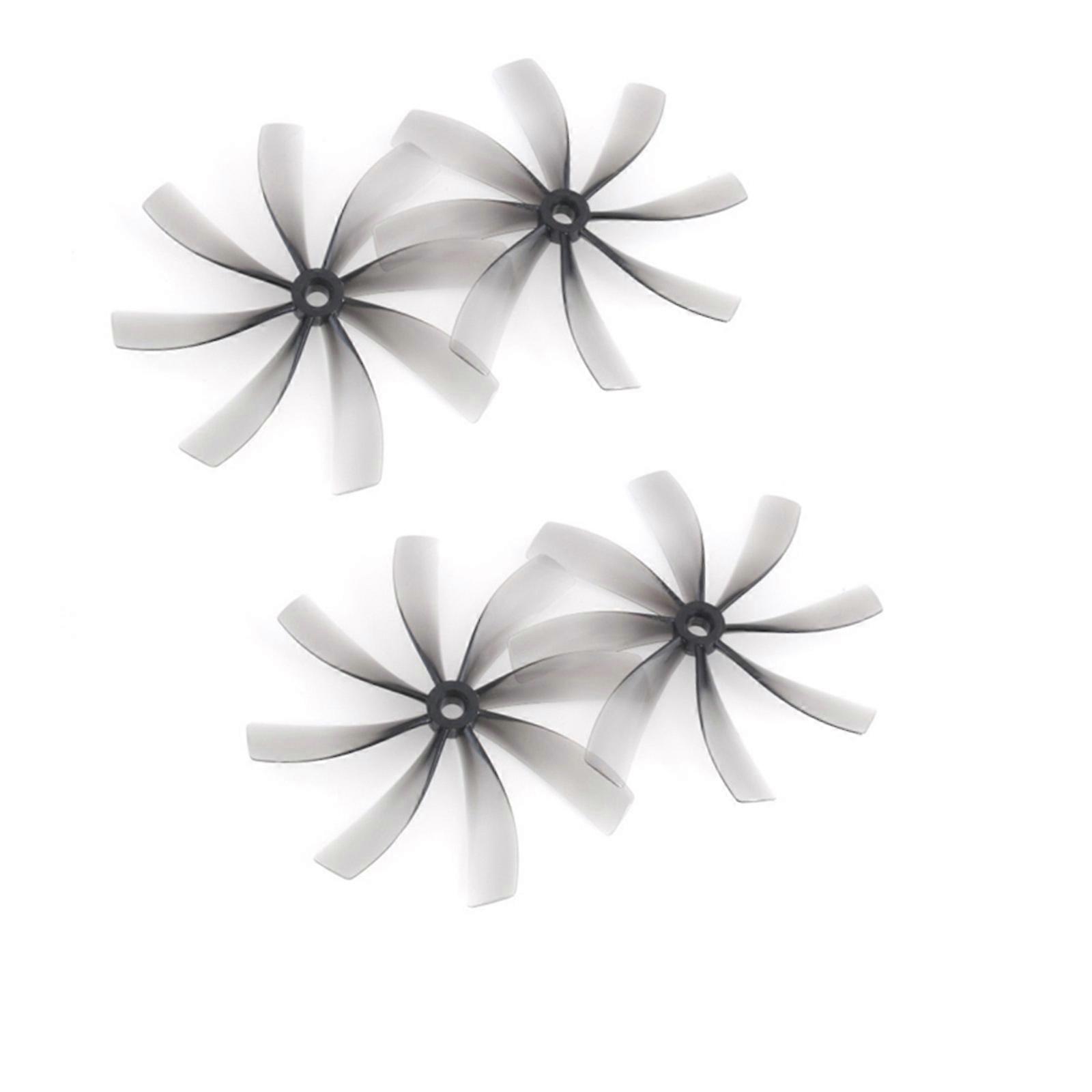 4Pcs 89MMX8 Drones Propellers PC Material 3.5Inch Blade 2 Forward 2 Reverse Multicolor