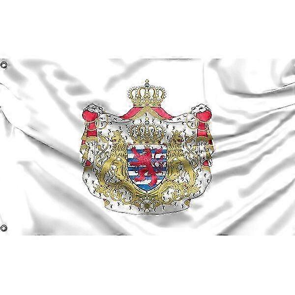 Luxembourg nasjonale emblemflagg L2779