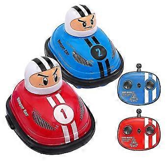 1 Set Speed Bumper Cars Toy Mini Remote Controlled Ejectors Vehicles With Remote Controllers