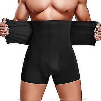 Men Tummy Control Shorts High Waist Slimming Body Shaper