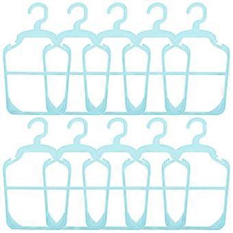 10pcs Pet Vestuário Cabide Plástico Anti-Skid Cão Filhote de Cachorro Gato Roupas Cabide Roupas Rack Suspenso