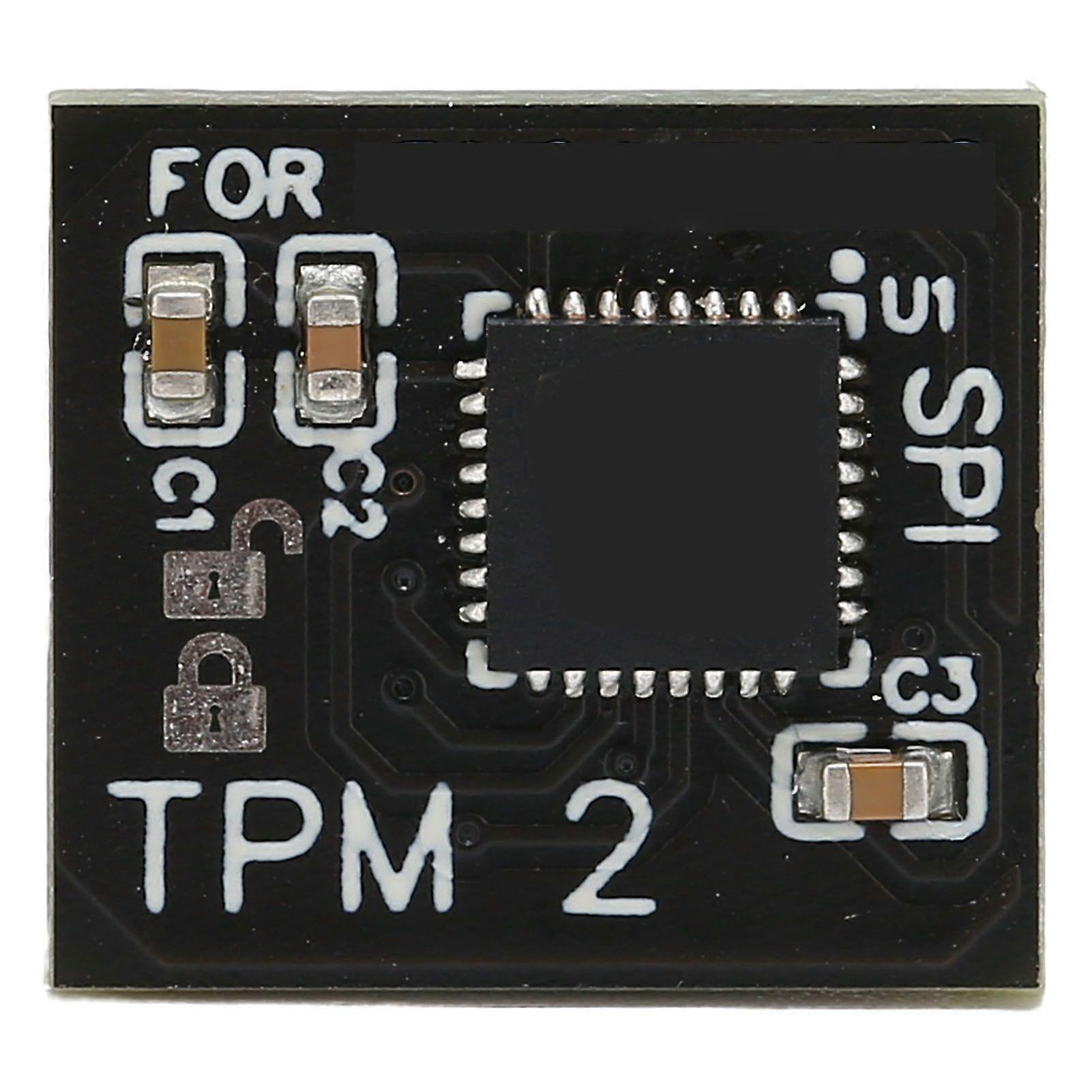 TPM 2.0 Encryption Security Module 12Pin LPC Interface Remote Card Encryption Security Module for GIGABYTE 12Pin LPC Tpm2.0