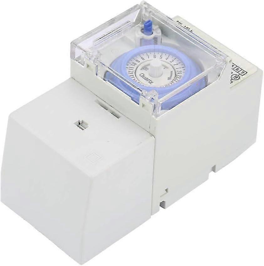 24 hour timer, DIN guide rail timer, 110-230v automatic mechanical/manual mechanical timer, for lighting