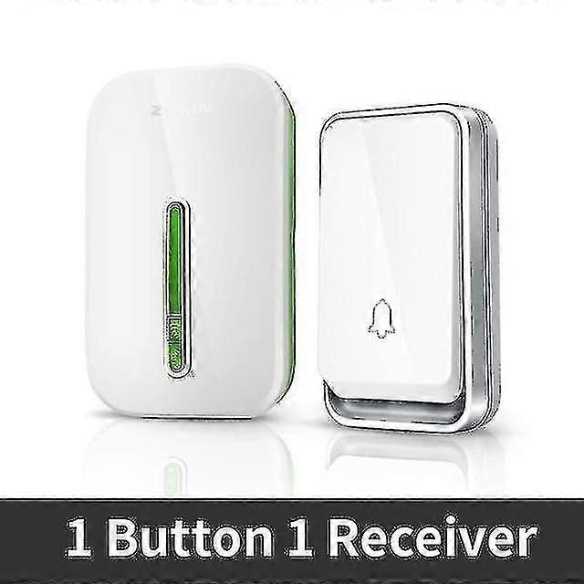 Waterproof Wireless Doorbell Night Light Plug Powered Home Self