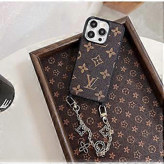 Adequado para capas de celular da Apple, capas de celular antiderrapantes com pulseiras.