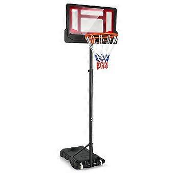 Basketball hoop for children. Weatherproof hoop stand with adjustable height from 90-210 cm