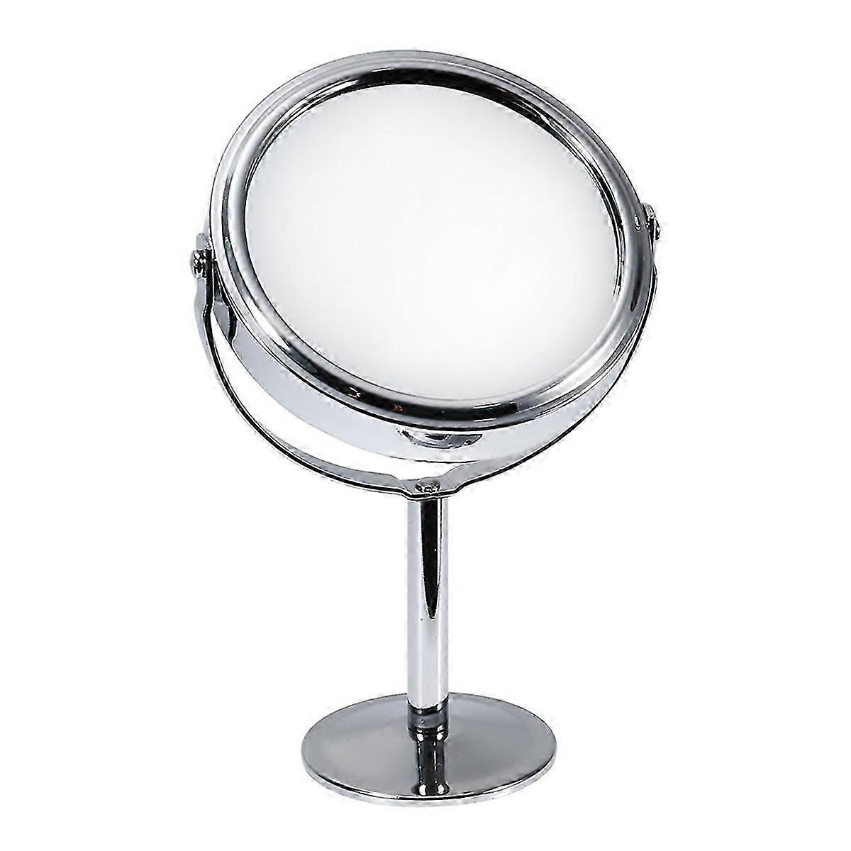 Double Sided Makeup Mirror Rotary Small Mirror for Makeup Use