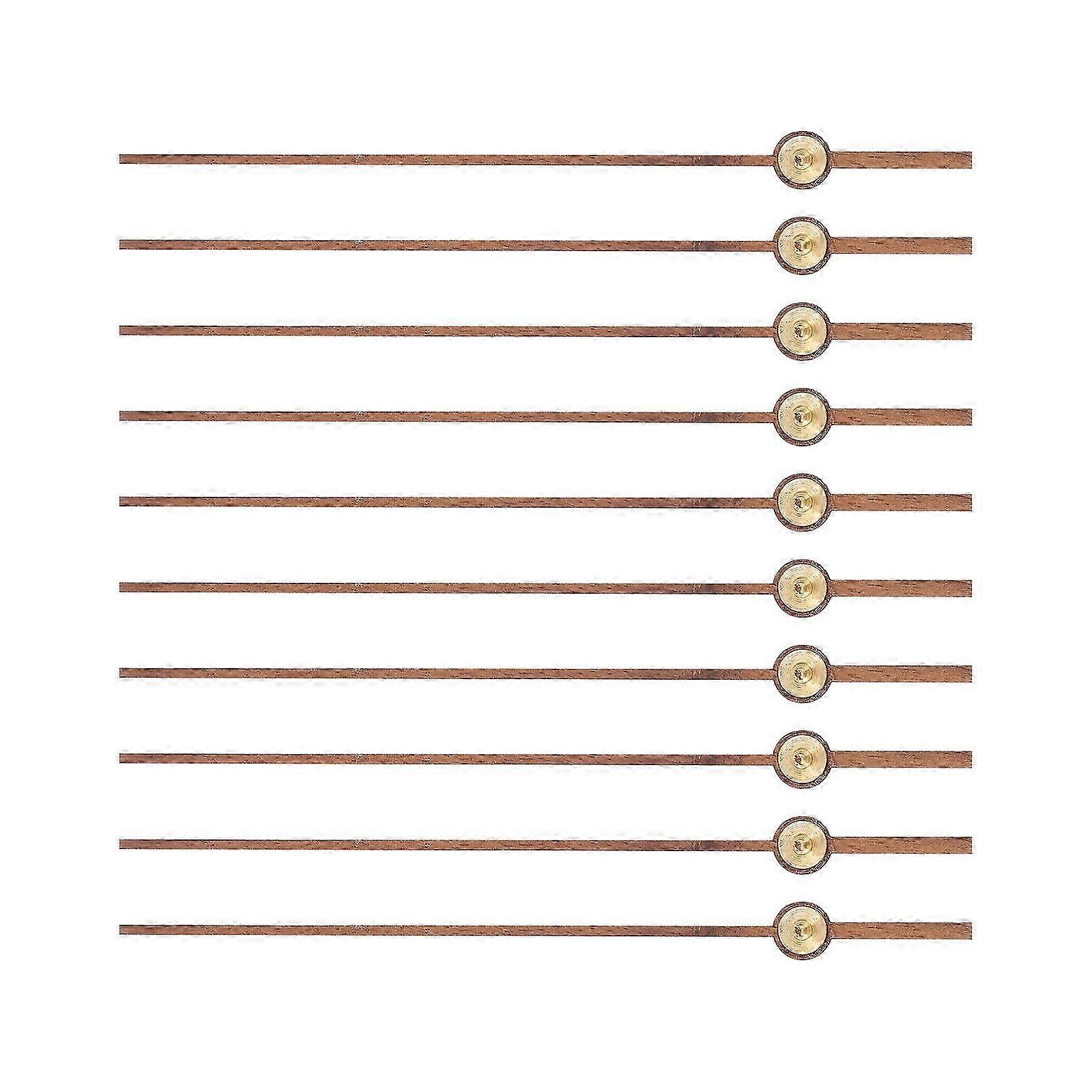10Pcs Clock Second Hands Wooden Second Hands Replacement Clock Movement