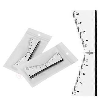 25pcs Eyebrow Stencil Stickers for Precise Shaping, Transparent Microblading Tools